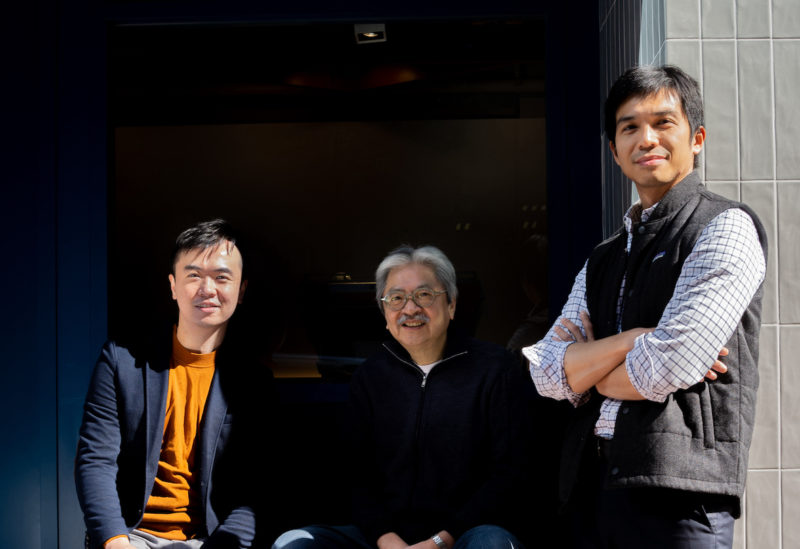 Bowtie聯合創辦人兼聯合行政總裁 Fred (左), Michael (右) 和John。