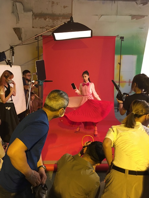 Kayan9896 廣告硬照拍攝現場