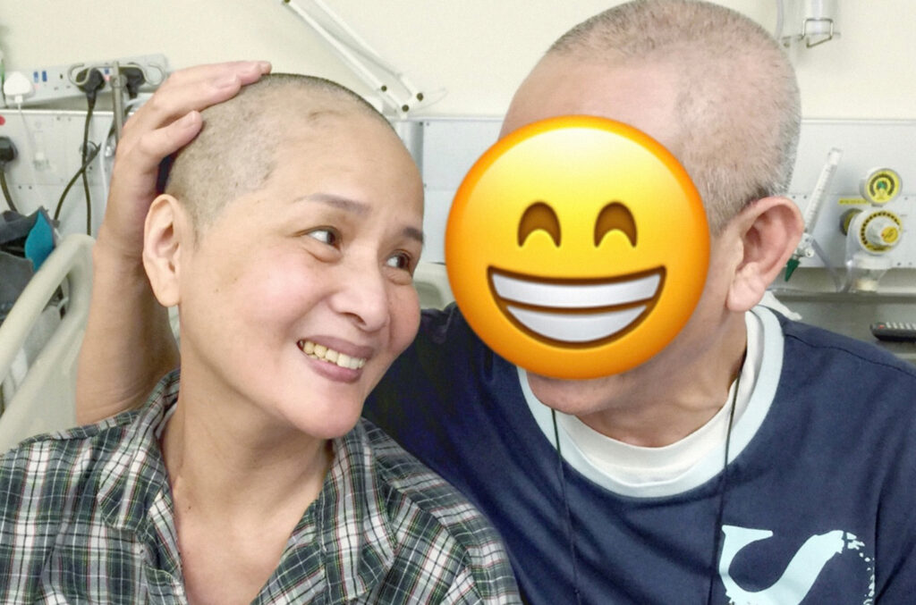 因癌症治療要鏟光頭