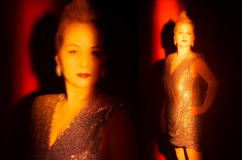 銀髮模特兒Lisa1958病後照片