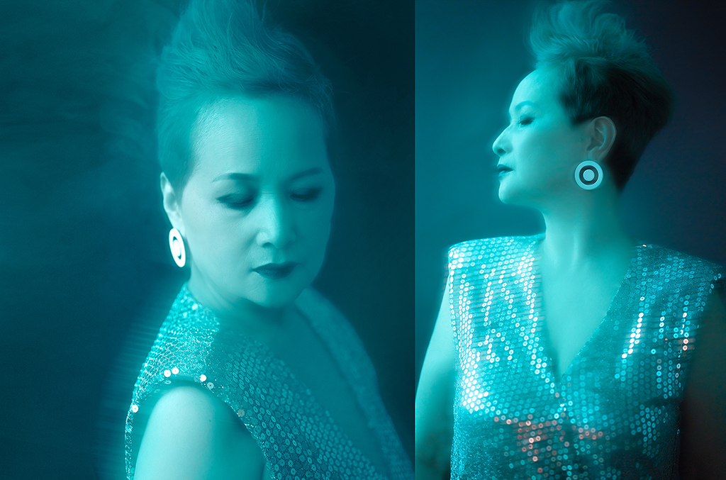 銀髮模特兒Lisa1958病後照片