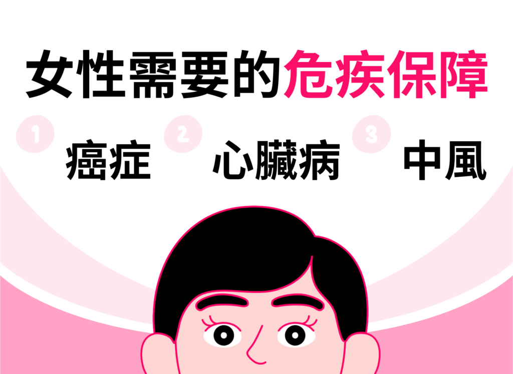 女性需要的危疾保障