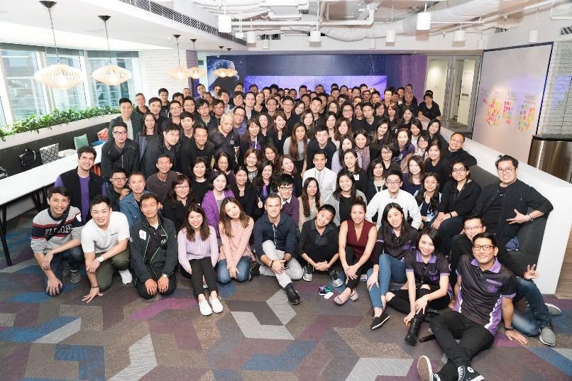 圖為 Philip Morris Asia Limited 團隊。