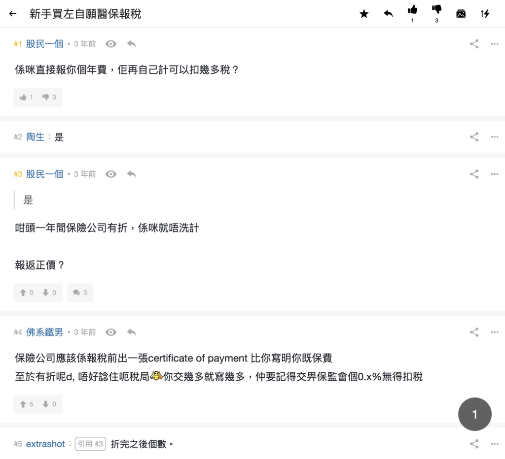 問題5:如何申報自願醫保扣稅?報正價還是折扣價?